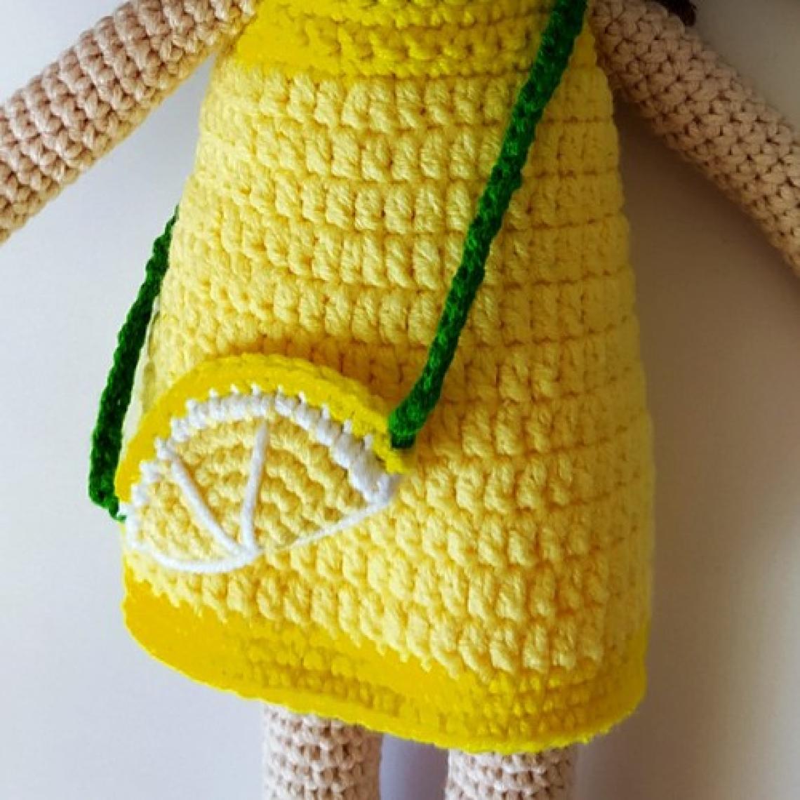 Limon Bebek Amigurumi Oyuncak