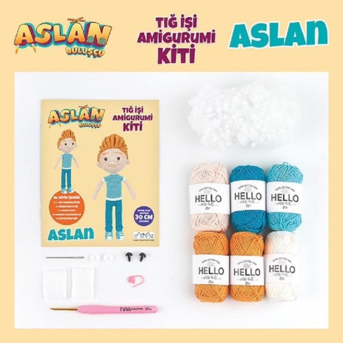 Tuva Tığ Işi Amigurumi Kiti: Aslan Buluşçu