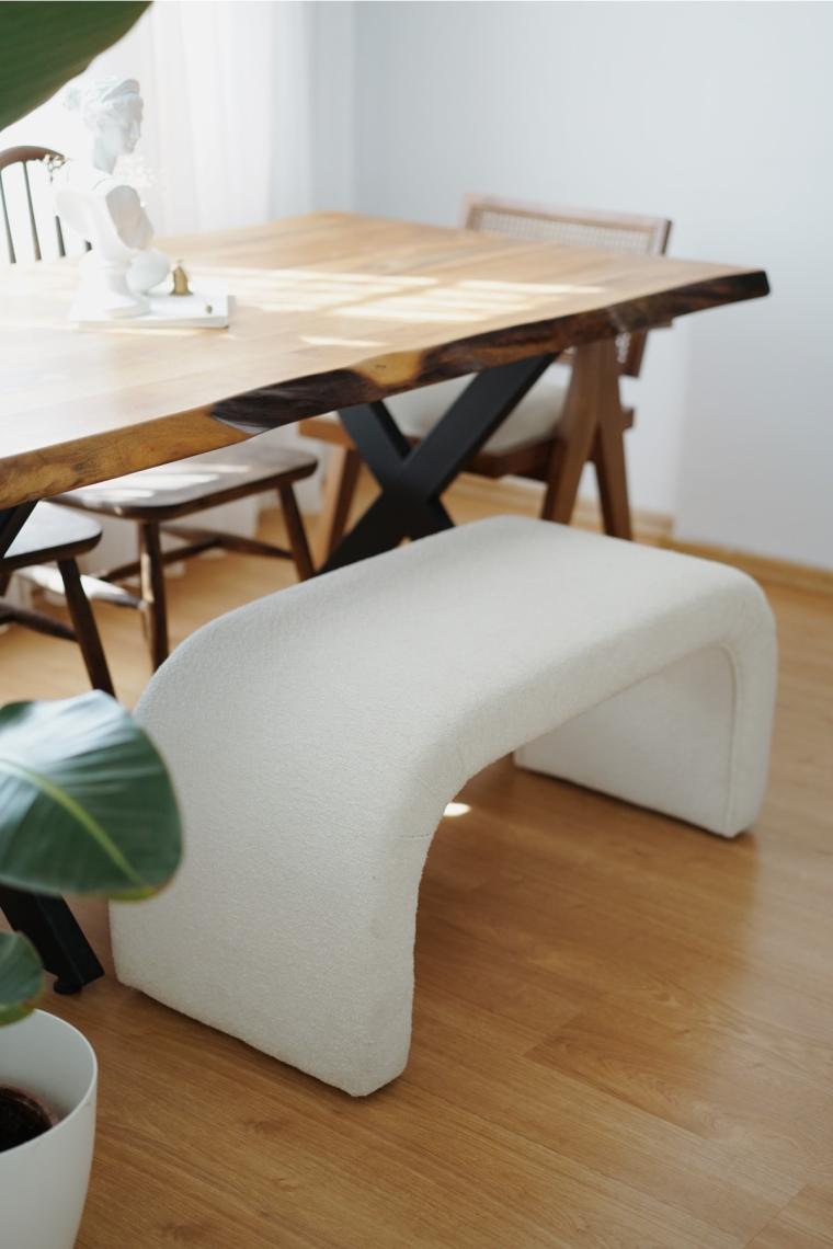 Evodeko Nu Bench Puf Kahve