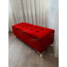 AldaGelsin Yeni Model Lüks Çizgi Kapitoneli Sandıklı Puf Bench (100*45)