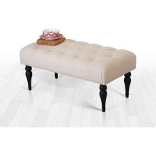 Lorence Home Missus Bench Puf(Krem)