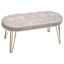Zem Louca Bench Kırık Beyaz - Gold