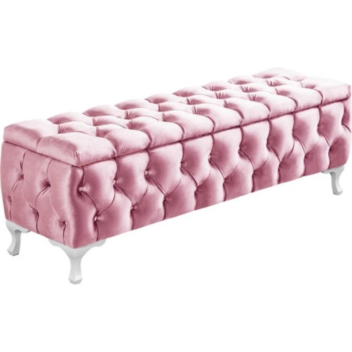 AldaGelsin Lüks Sandıklı Kapitone Puf Bench Ayakucu Koltuk  120 cm