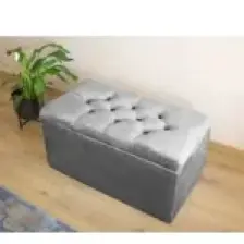 AldaGelsin Lüks Kapitoneli Sandıklı Puf 120 cm
