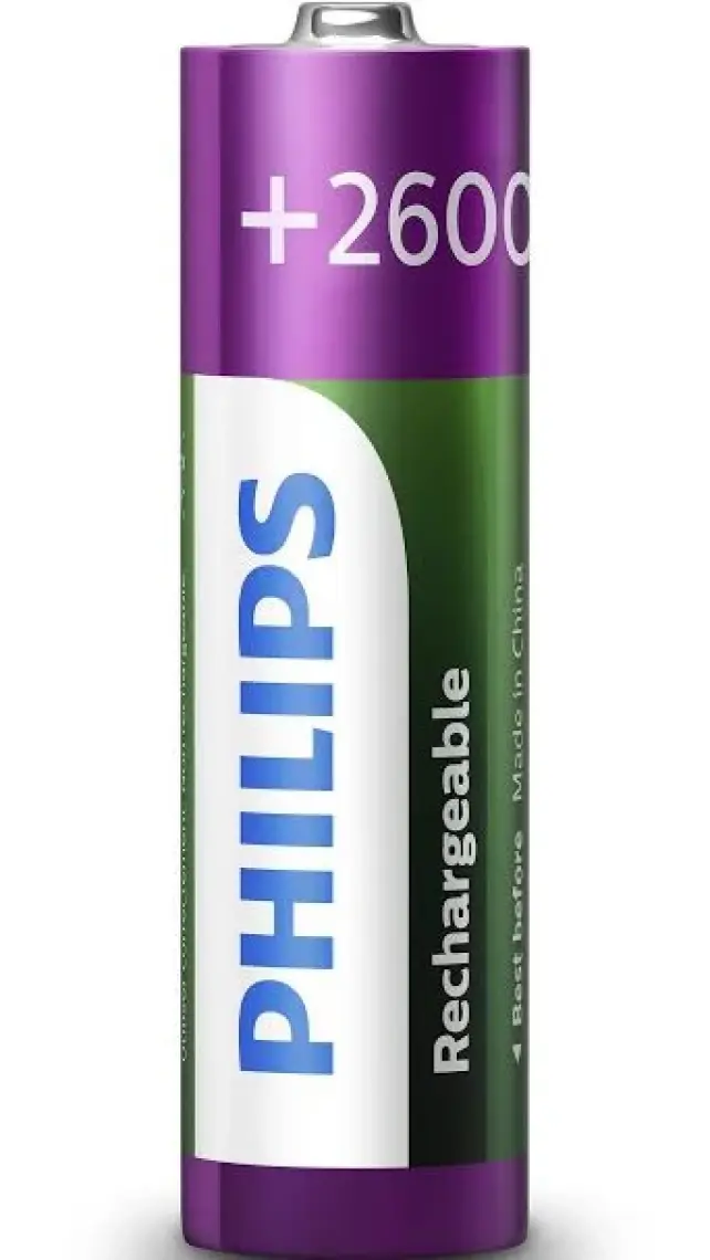 Philips 2li Şarj Edilebilir AA Kalem Pil 2600mah