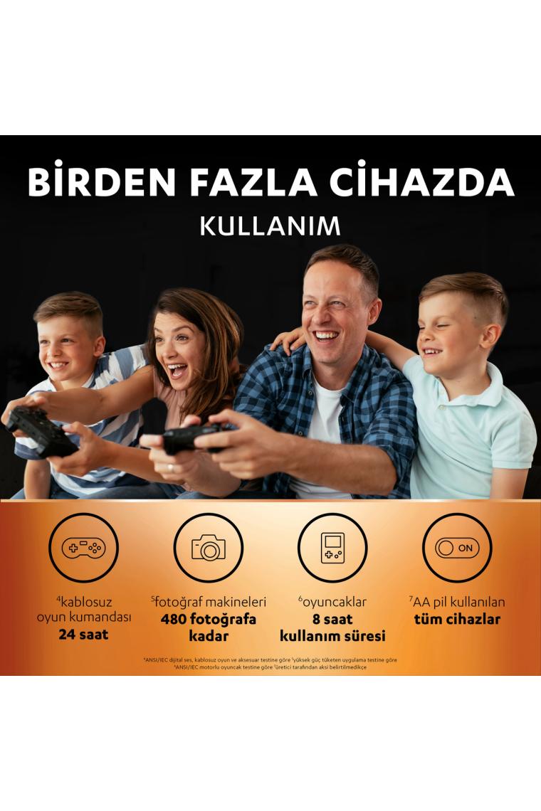 Duracell 2500 Mah 2'li Şarjlı Kalem Pil