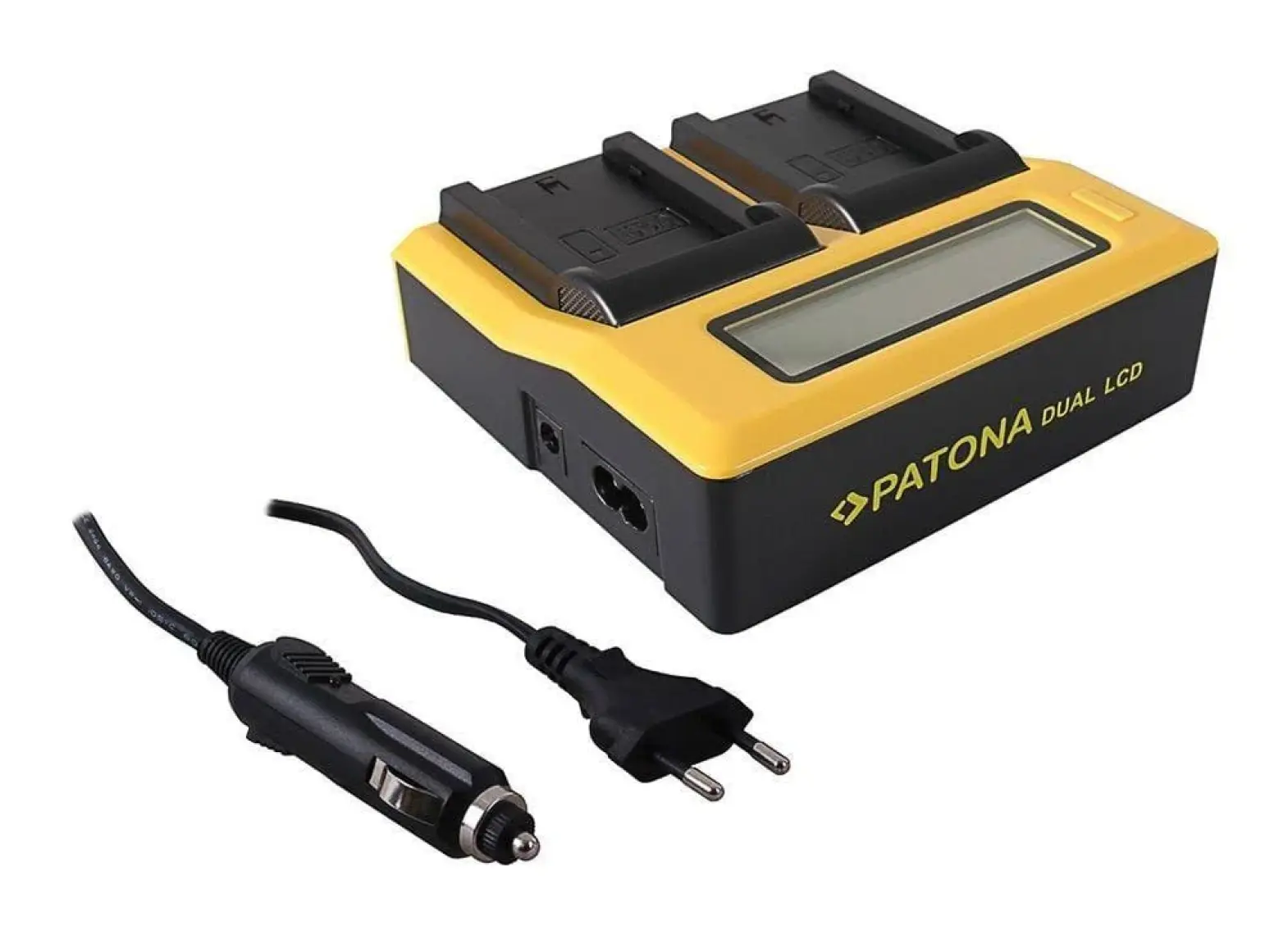 Patona Ikili LCD Ekranlı USB Şarj Aleti Canon Lp-E6 Için