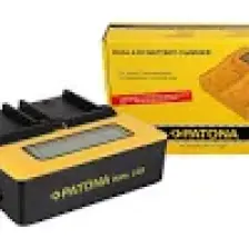 Patona Ikili LCD Ekranlı USB Şarj Aleti Canon Lp-E6 Için