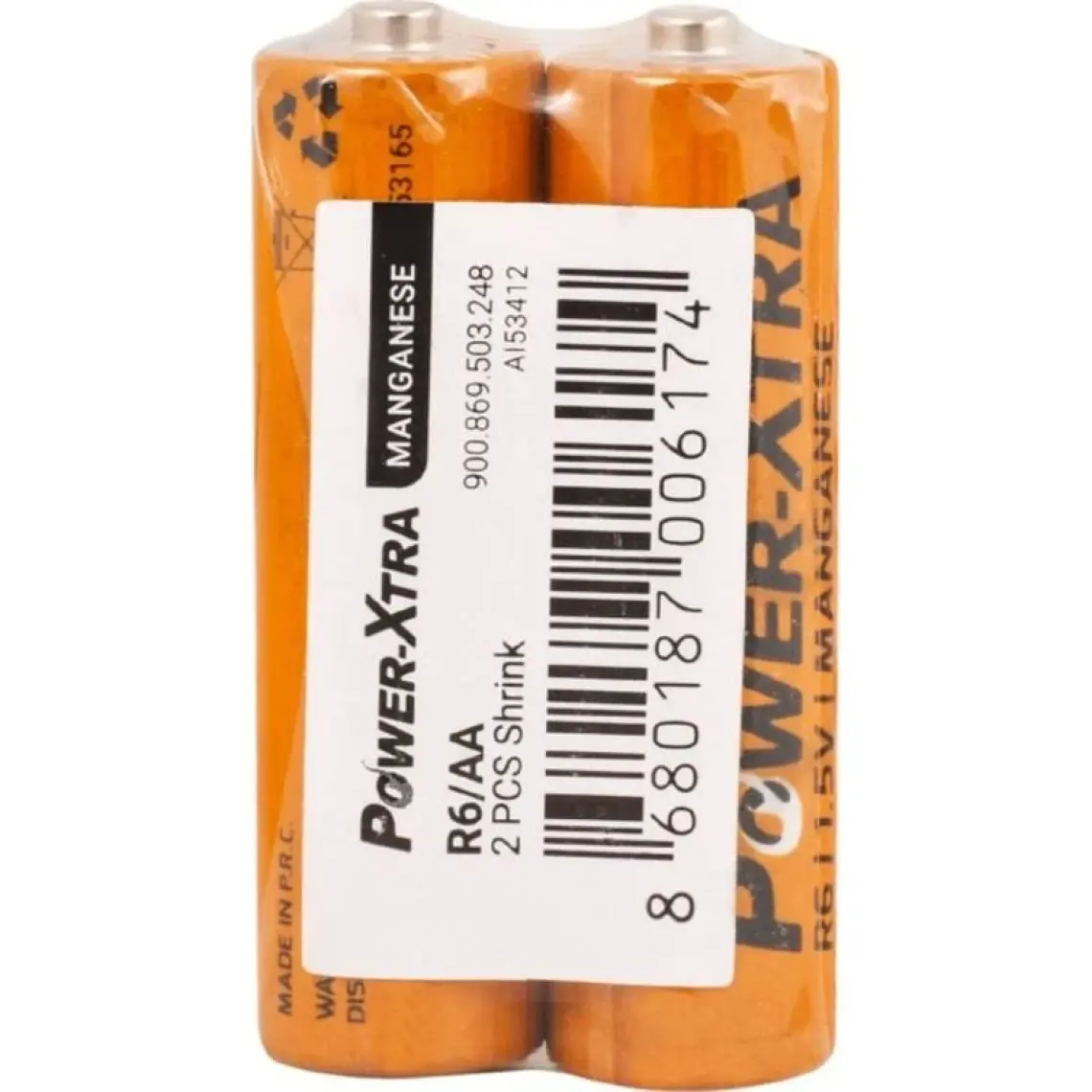 Power-Xtra Aa Çinko Manganez Kalem Pil 2'li