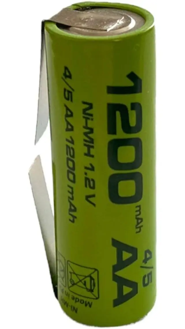 Micron 1.2V 4/5 Aa 1200 Mah Şarjlı Diş Fırçası Pili