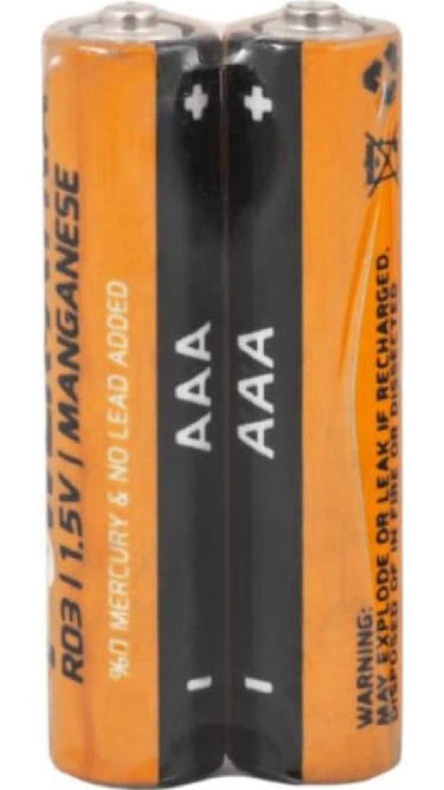 Power-Xtra AAA Çinko Manganez İnce Kalem Pil 2'li
