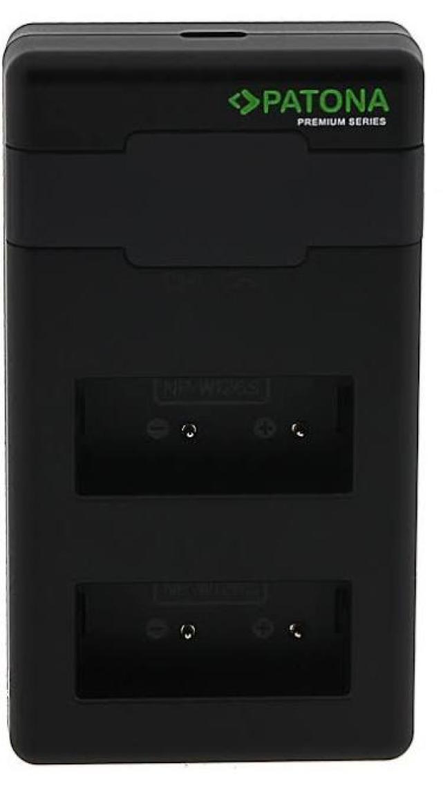 Patona Premium Twin Performance Pd Şarj Aleti PD20W Adaptör Ile Fuji NP-W126 Serisi Için