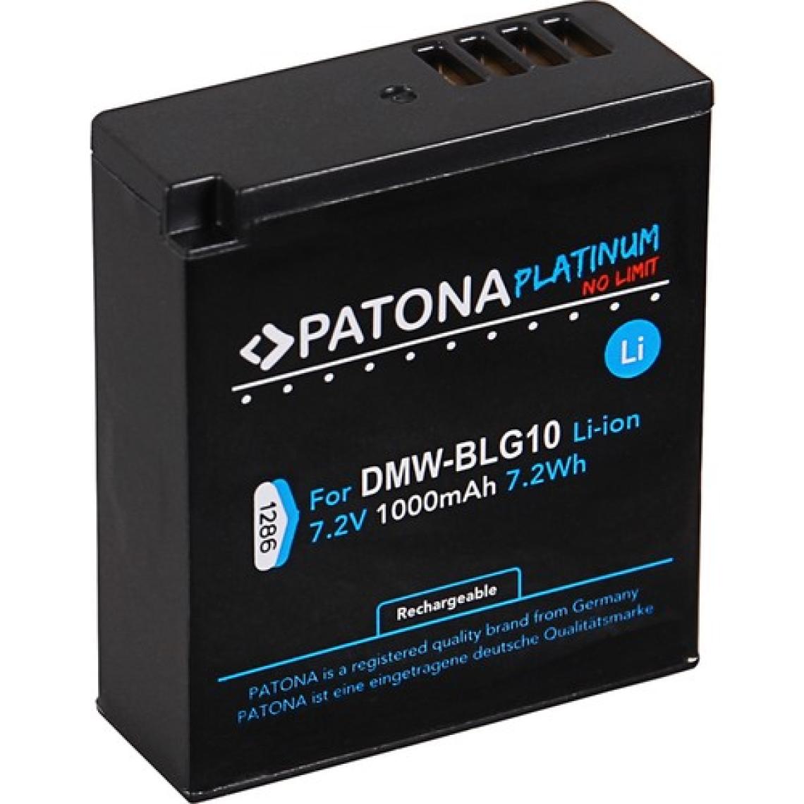 Patona Platinum Batarya Panasonic DMW-BLG10 Için