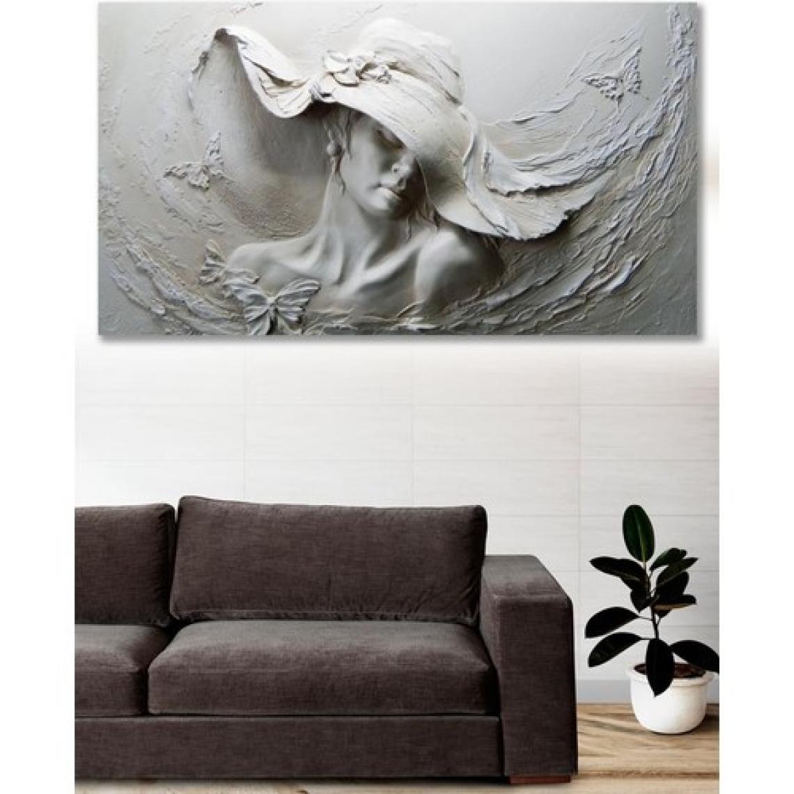 Hediyeler Kapında 70 x 100 Dekoratif Kanvas Duvar Tablo