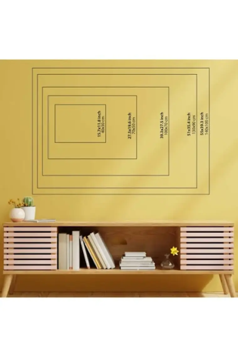 Hediyeler Kapında 90X130 Soğuk Çiçekler Kanvas Tablo
