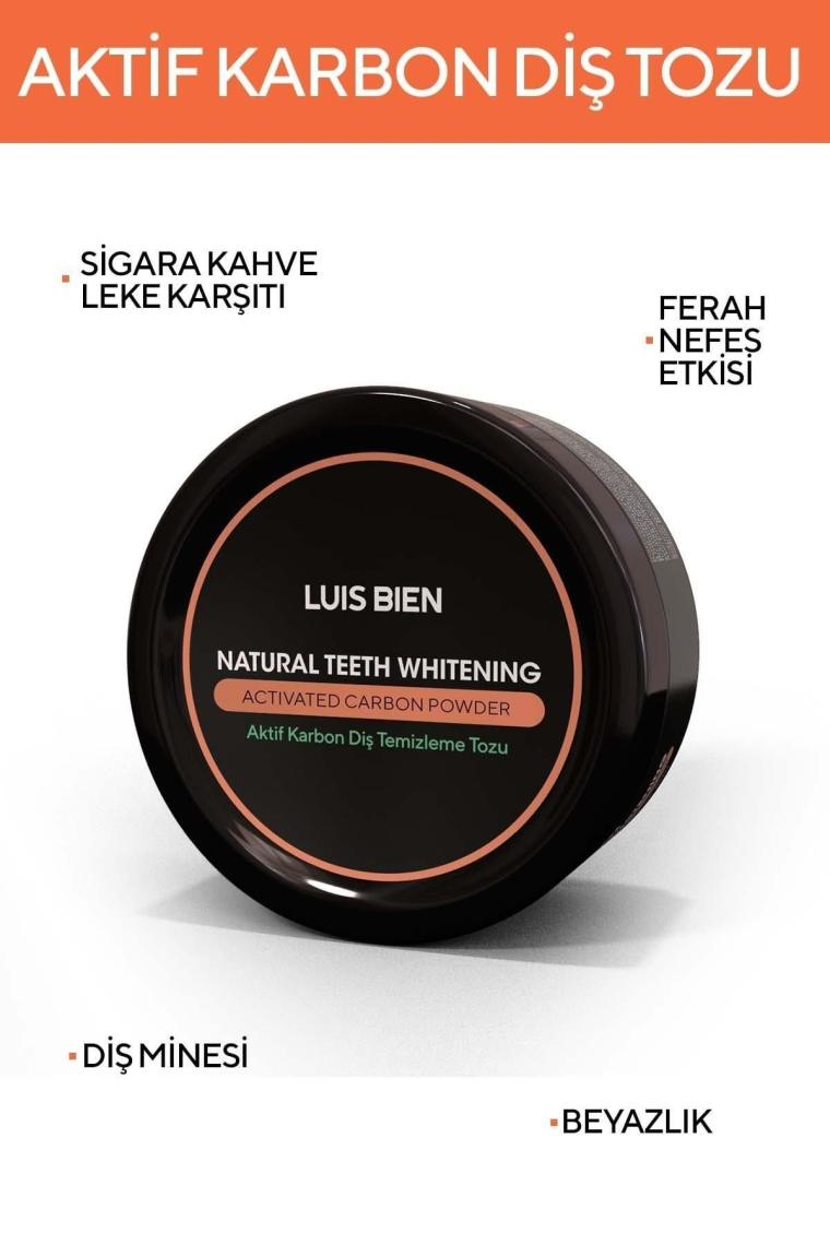 Diş Beyazlatıcı Toz | Aktif Karbonlu | 50gr | Diş Beyazlatma
