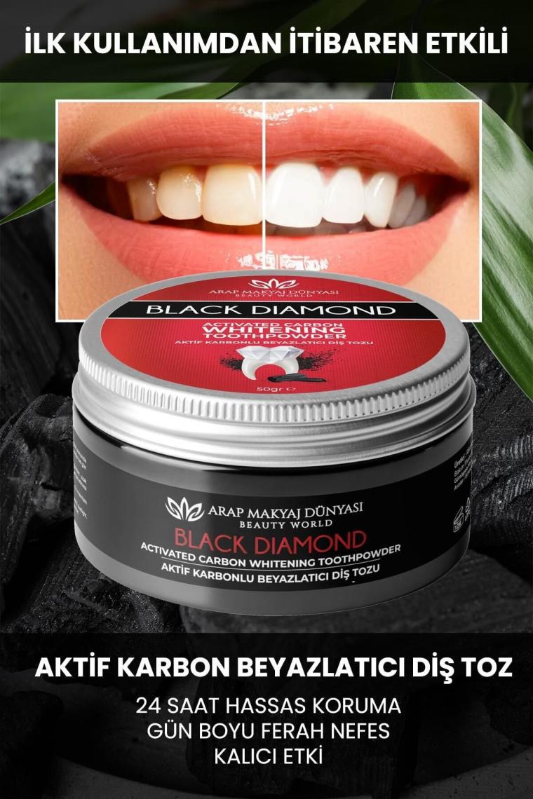 Black Dıamond Aktif Karbon Diş Beyazlatma Tozu 50 gr