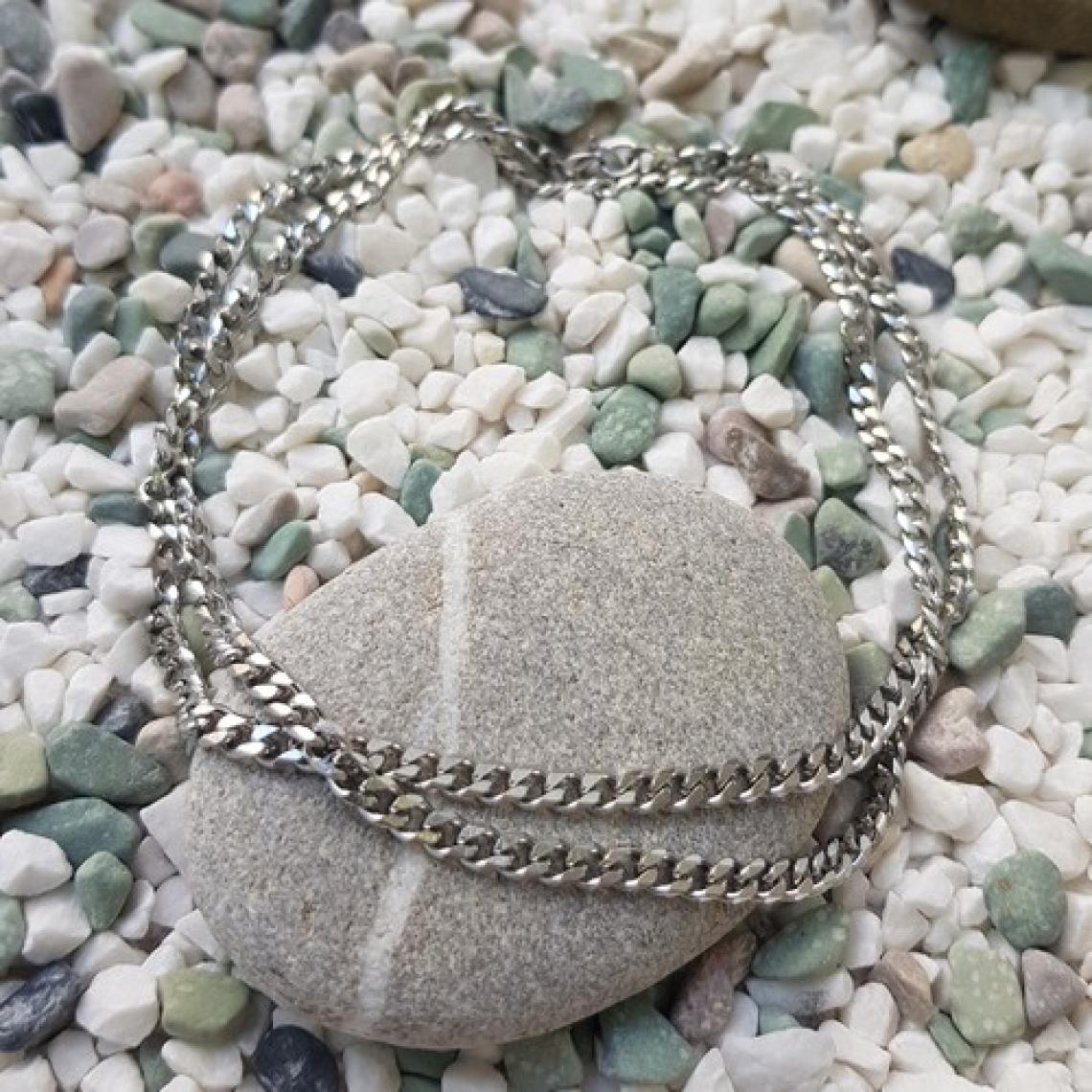 Chavin Gri 60 Cm. 5 Mm. Erkek Bayan Çelik Zincir EP11-5