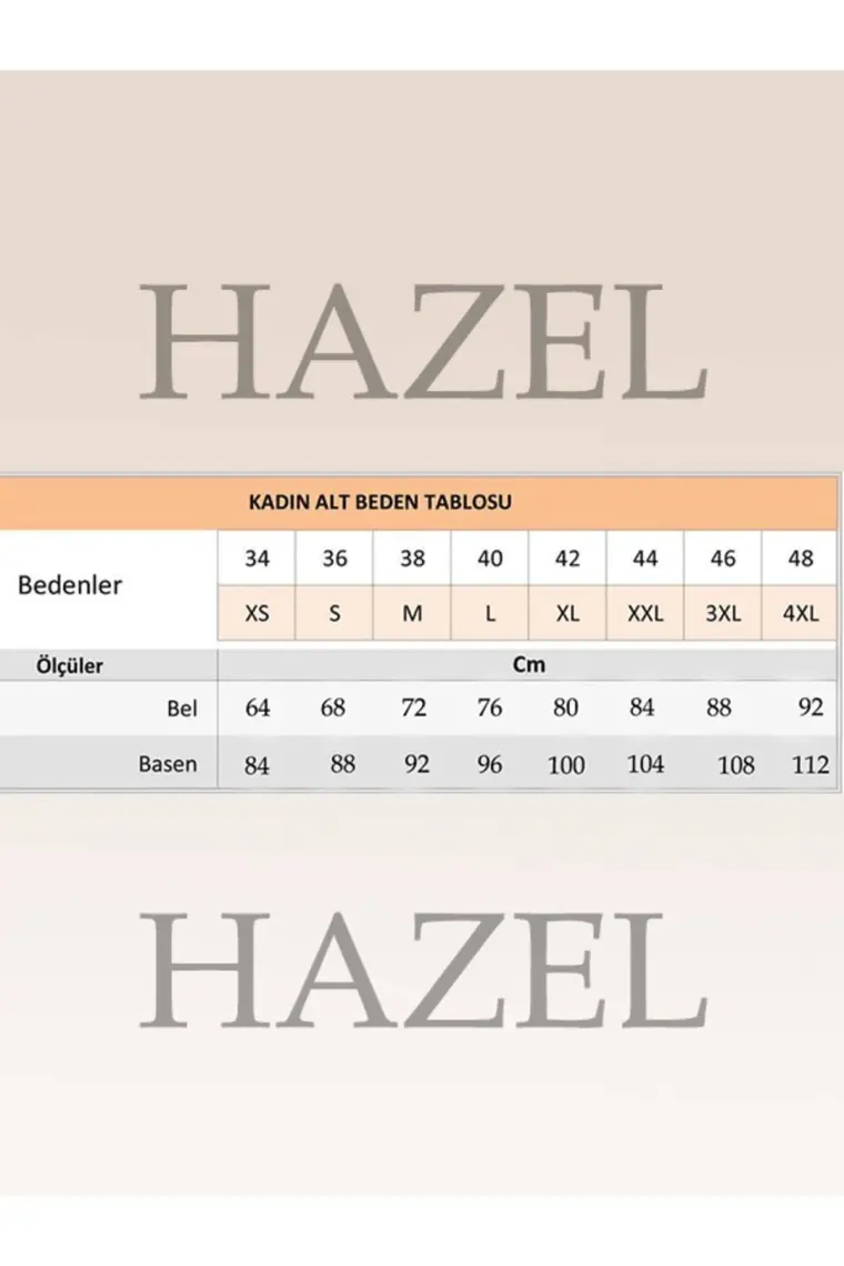 Hazel Kadın Beyaz Yüksek Bel Cırtlı Palazzo Pantolon