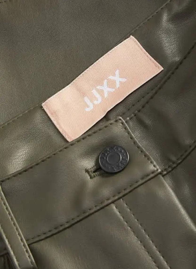 Jjxx Yüksek Bel Rahat Antrasit Kadın Pantolon 12217826