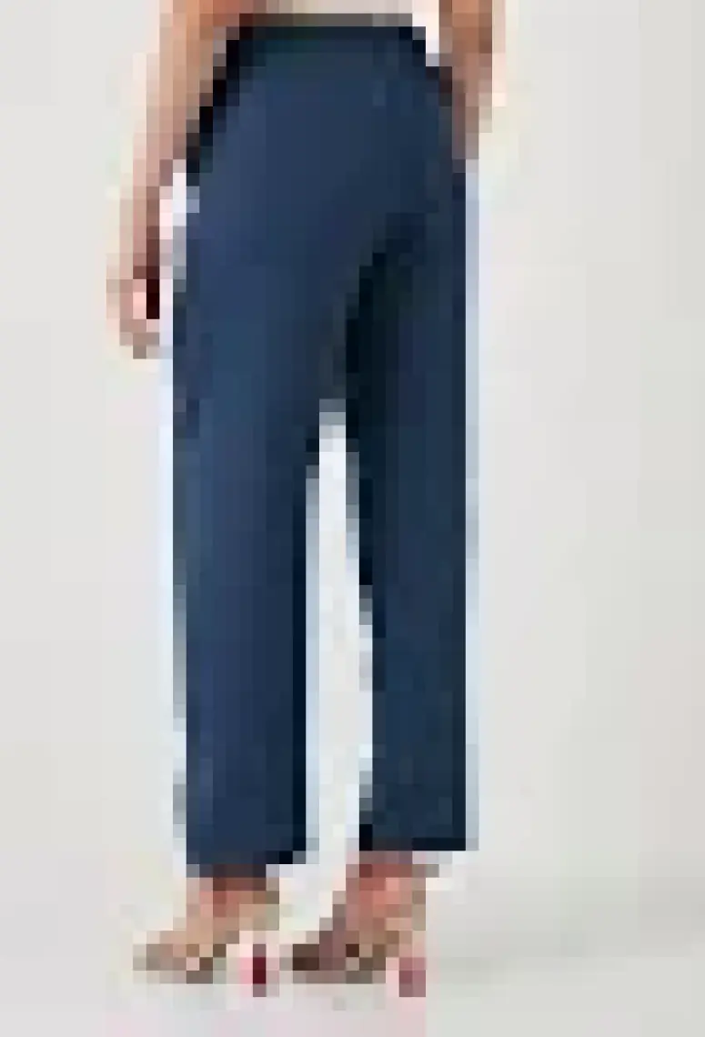 Lela Relaxed Fit Bol Paça Pantolon Kadın Pantolon 5865826