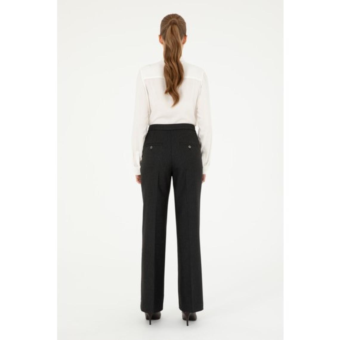 U.S. Polo Assn. Kadın Antrasit Pantolon (Kanvas-Chino) 50298552-VR006