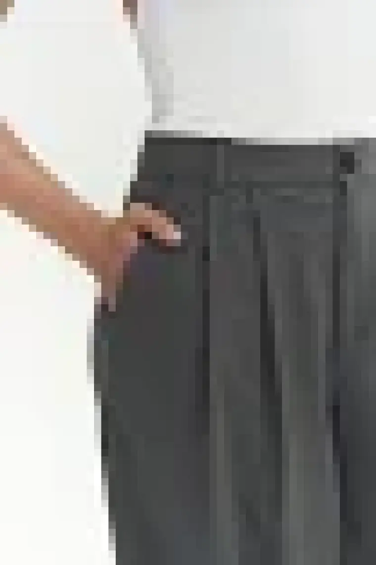 Mai Jessical Çizgili Füme Pantolon
