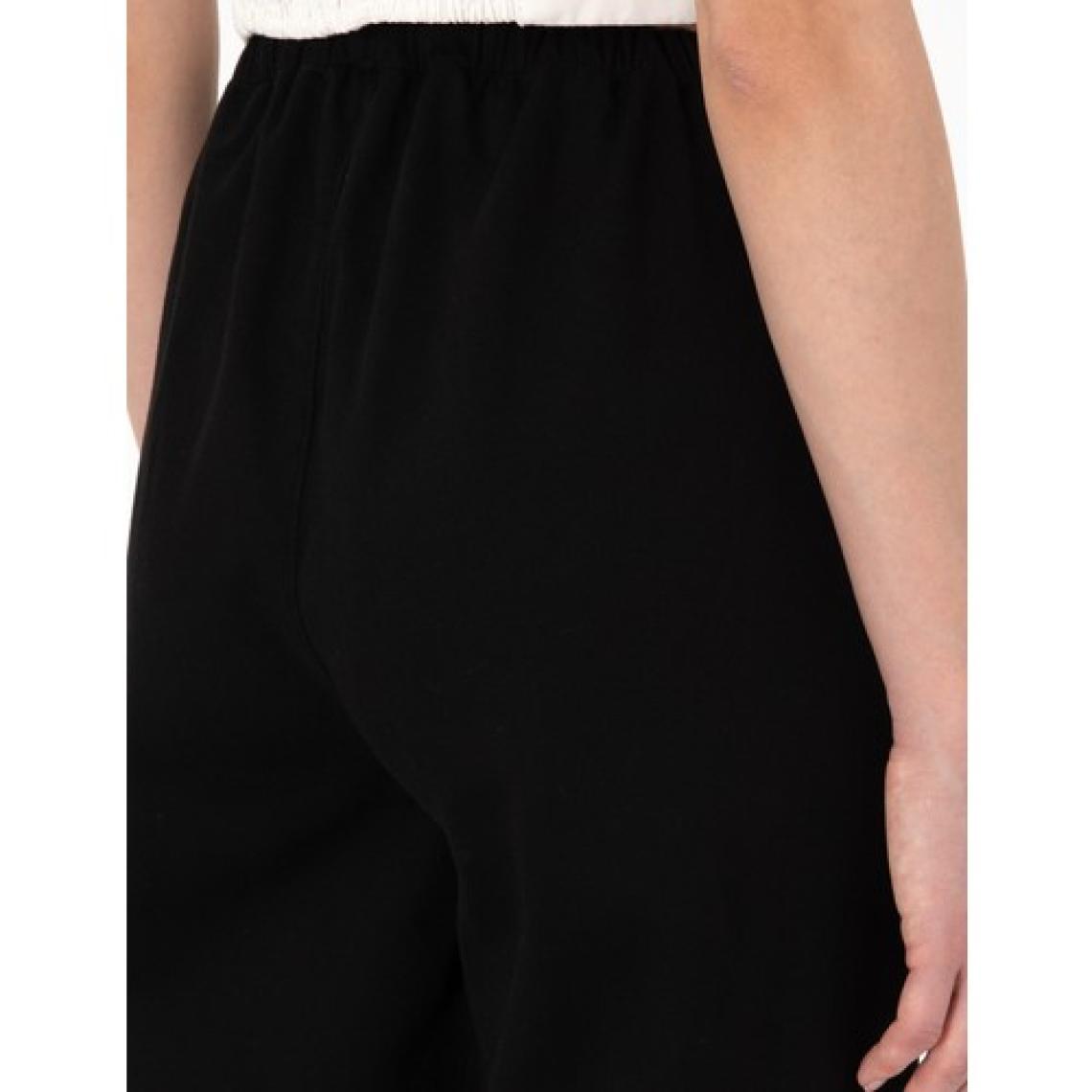 Pierre Cardin Kadın Siyah Yüksek Bel Loose Fit Pantolon 50313136-VR046