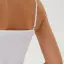 Pierre Cardin Beyaz 2'li  Ekonomik Paket 1024 İnce Askılı Dantelli Basic Pamuklu Atlet