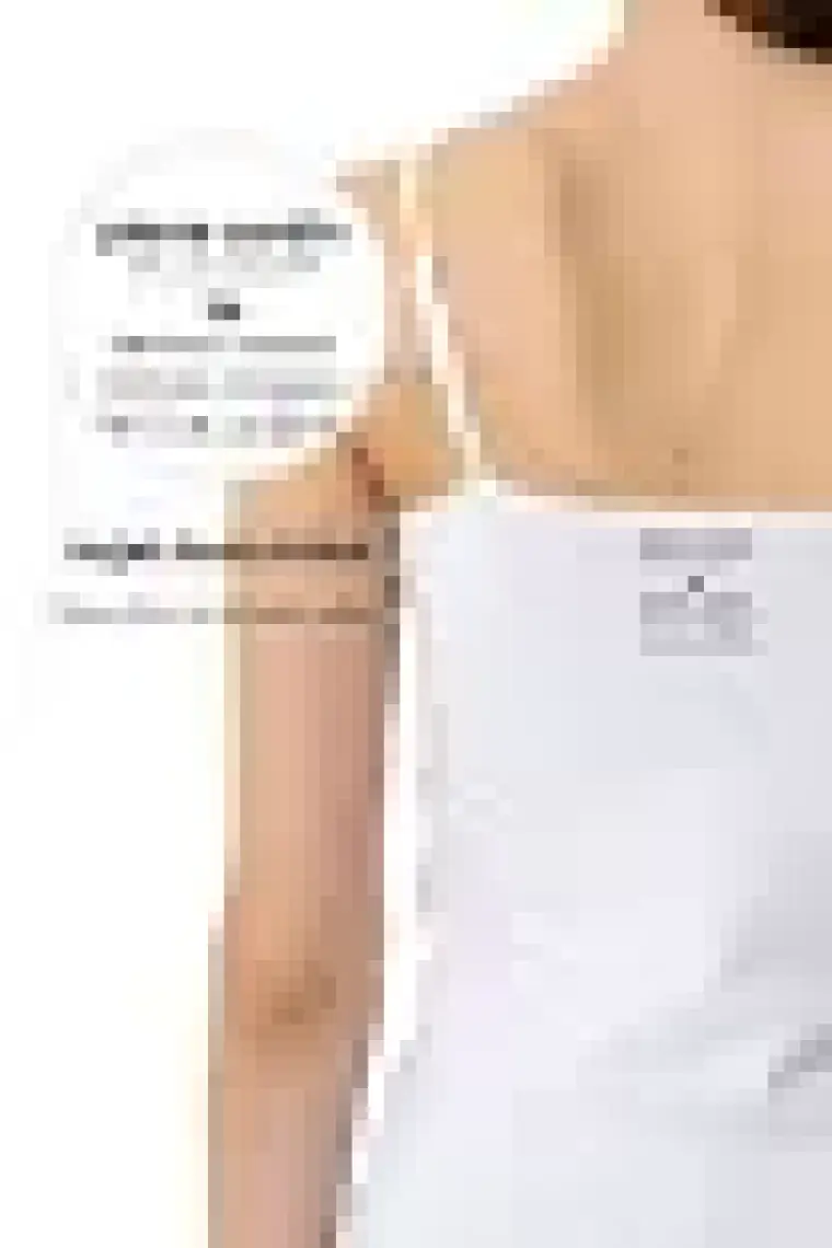 2'li Ekonomik Paket Beyaz 3004 Ince Askılı Basic Pamuklu Çıtçıtlı Body / Atlet Set