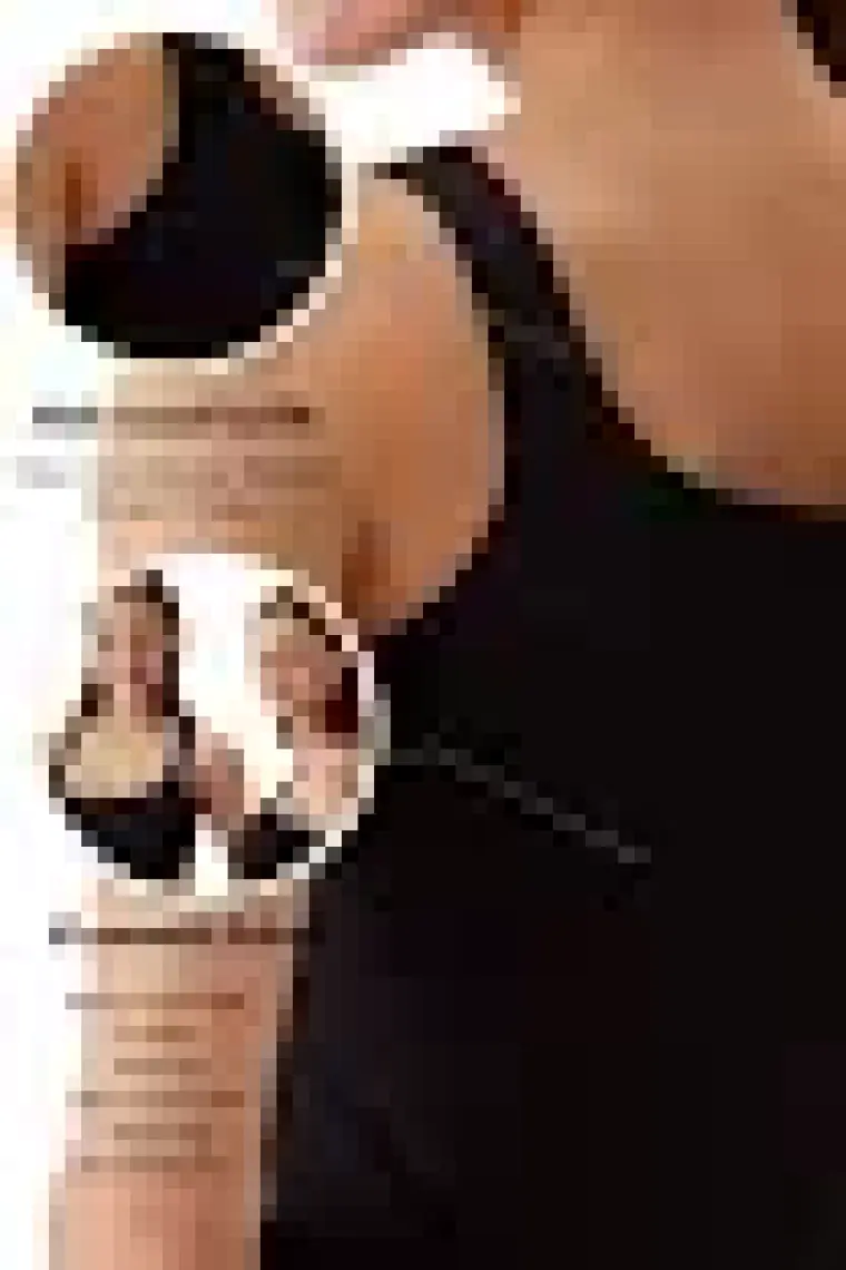 Pierre Cardin 2'li Ekonomik Paket Siyah 1025 Kare Yaka Kalın Askılı Basic Pamuklu Atlet Set