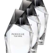 Perceive Erkek Parfüm Edt 100 Ml. Üçlü Set