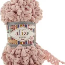 Alize Puffy Fine 161 Pudra (Küçük Ilmekli)