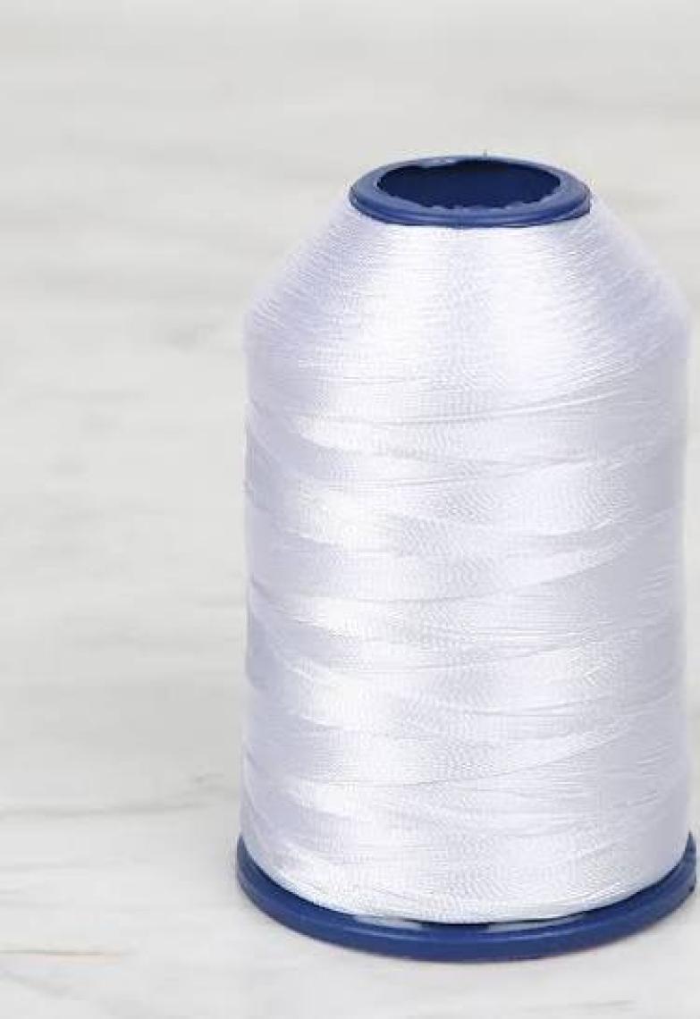 Yabalı Polyester Ip Dantel Ipliği 100 gr 50 Kar Beyaz