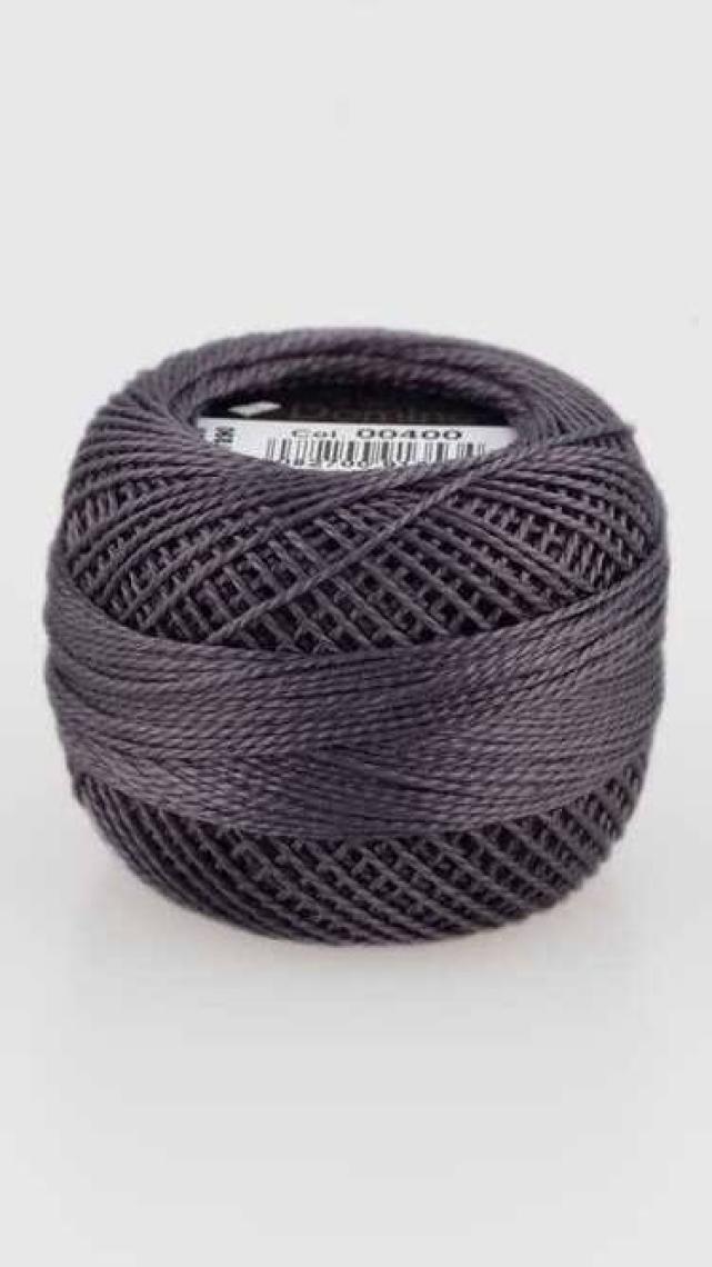 Coats Domino 8Gr Gri No: 8 Nakış İpliği - 00400