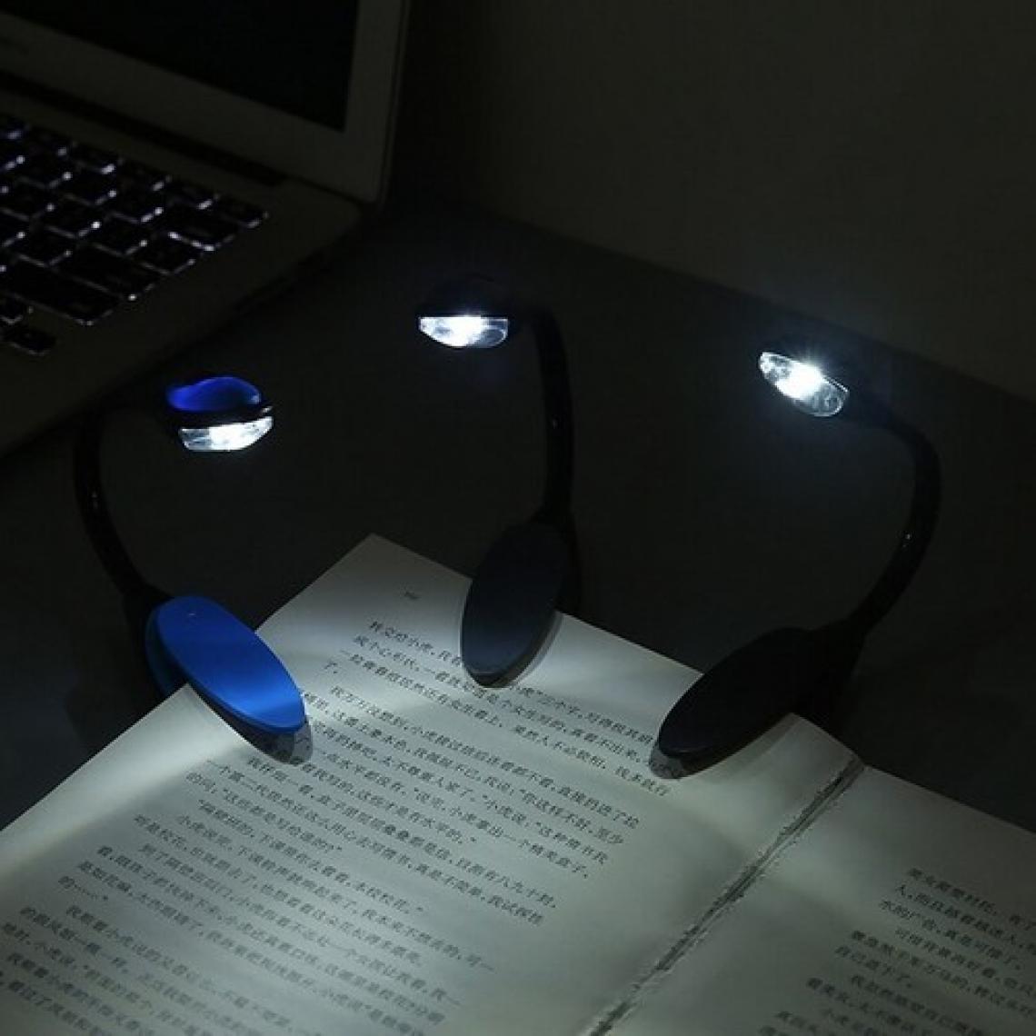 Büro Ev Ofis Hediyesi Için Pilli Kıskaçlı LED Kitap Okuma Işığı
