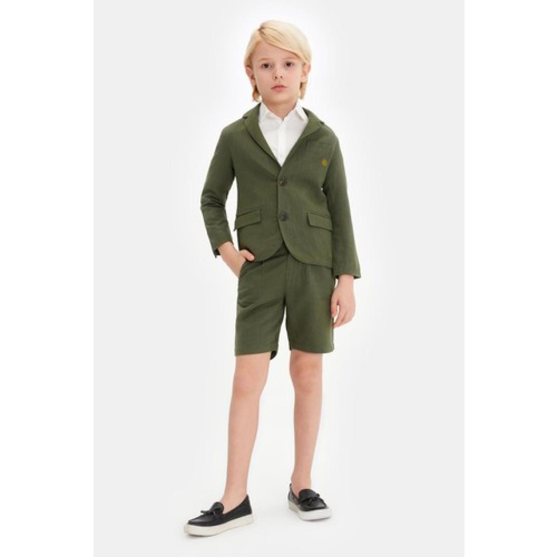 Nebbati Bg Store Erkek Çocuk Haki Ceket 23SS0NB3705