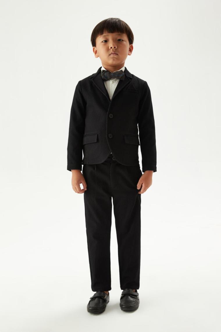 Nebbati Bg Store Erkek Çocuk Siyah Ceket 23FW0NB3709