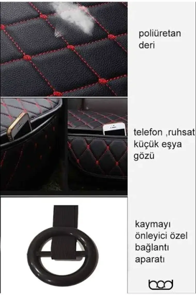 Bod Dali Serisi Koltuk Koruma Minder Kılıfı 3 Adet