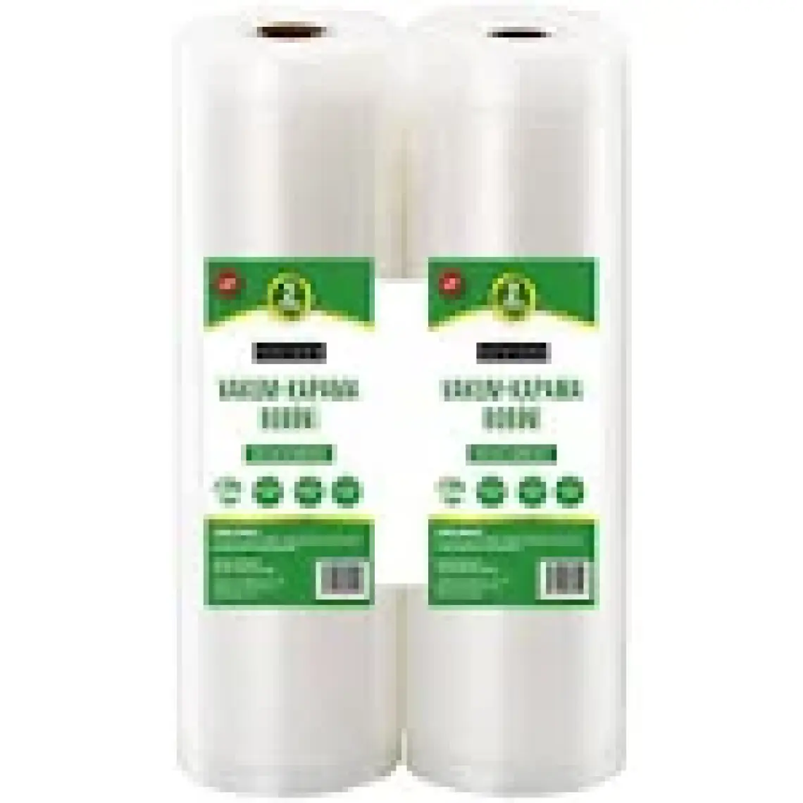 Novisan 25x500 cm 2 Bobinli Vakum Kapama Bobini Gofrajlı Tırtıklı Ev Tipi Vakum Makinası Poşeti