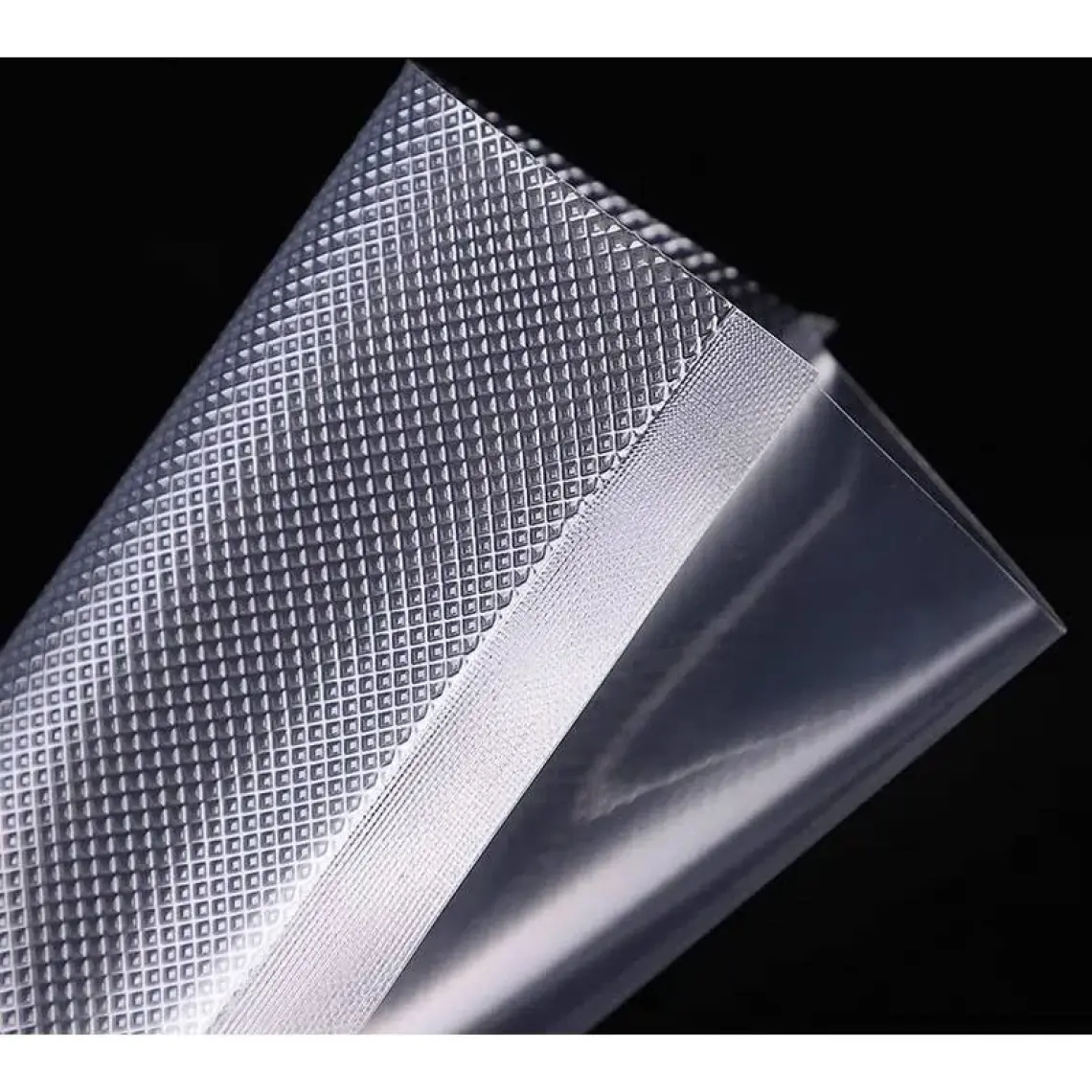 Novisan 25x500 cm 2 Bobinli Vakum Kapama Bobini Gofrajlı Tırtıklı Ev Tipi Vakum Makinası Poşeti