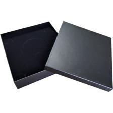 Özer Kutu Büyük Set Kutusu Karton Mat Siyah Sert (17X20 Cm) (Içi Süngerli)