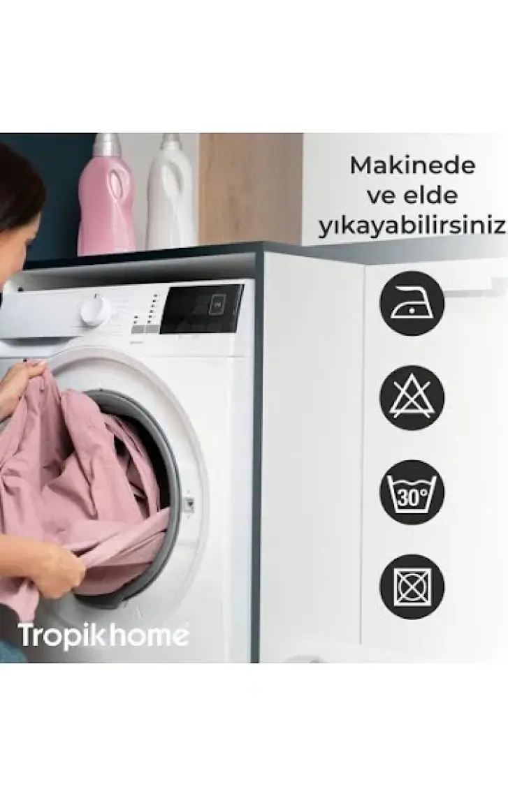 Tropik Home Kahverengi Banyo Perdesi-Deniz ve Kum Manzara Desen Duş Perdesi, Tek Kanat Banyo Duş Perdesi