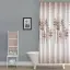 Tropik Home Ağaç Desen Banyo Perdesi, Kahverengi Duş Perdesi-Banyo Dekorasyon Perdesi-Lüx Küvet Perdesi