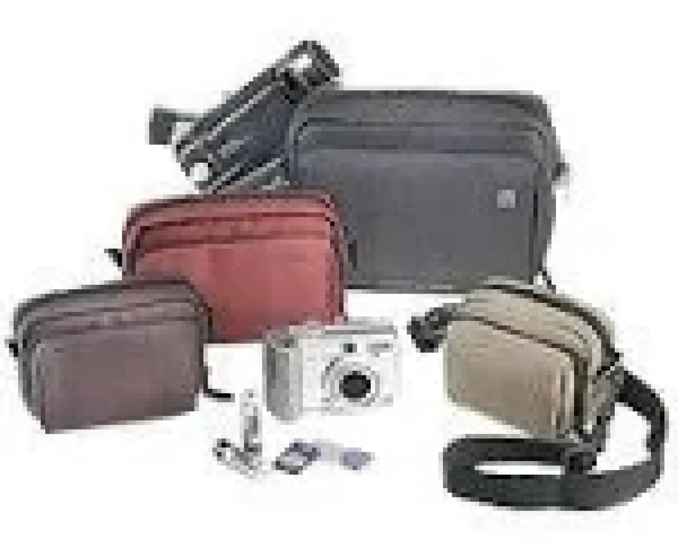 Tucano DP-XS-R Profilo Extra Small Kompakt Fotoğraf Makinesi Çantası Kırmızı