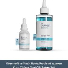 Gözenekli ve Siyah Nokta Problemi Yaşayan Kuru Ciltlere Özel Cilt Bakım Seti