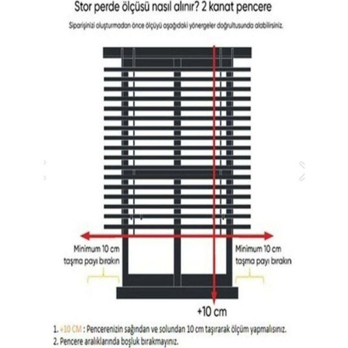 Storburada Zebra Stor Nakışlı Beyaz  Etek Dilimli STB 470