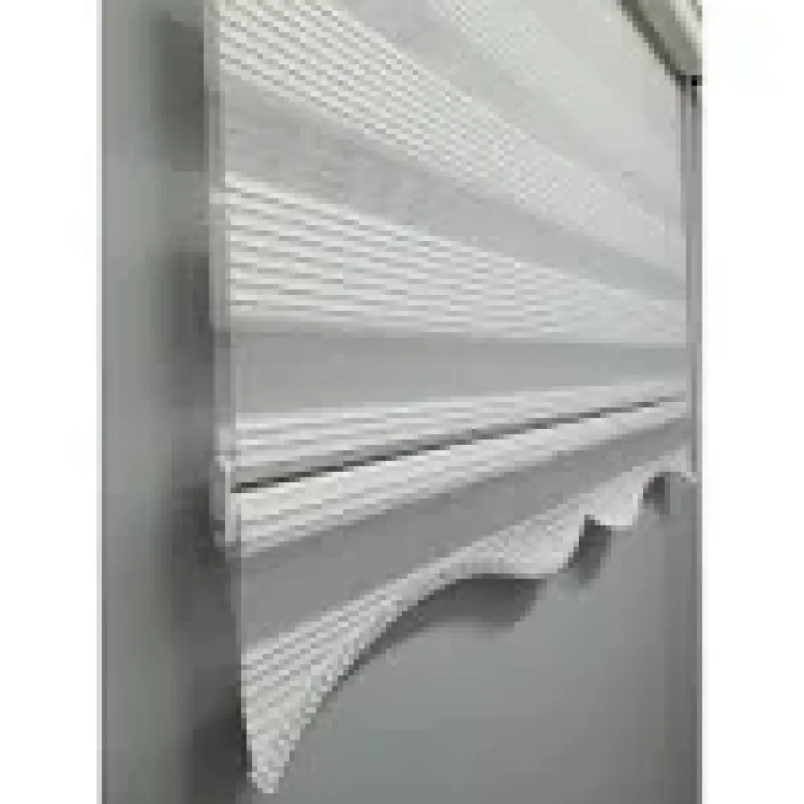 BBB Dar Pliseli Zebra Stor Perde Beyaz MZ320
