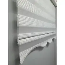 BBB Dar Pliseli Zebra Stor Perde Beyaz MZ320