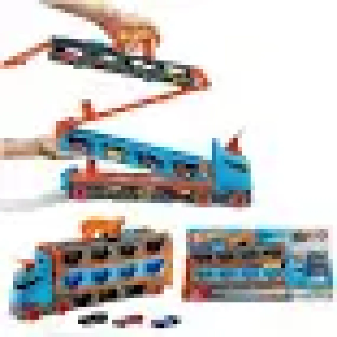 Hot Wheels Sürat Pistli Tır, 3 Adet 1:64 Ölçekli Araba İçerir, 4-8 Yaş Arası Çocuklar İçin GVG37